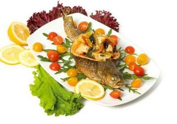 Poisson avec légumes