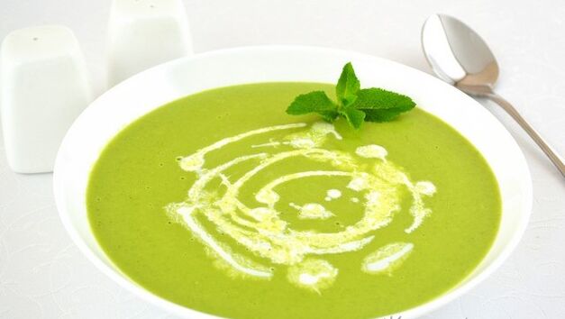 soupe de purée de légumes pour pancréatite