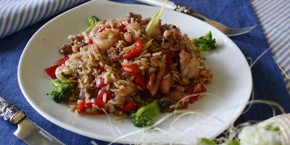 riz aux légumes pour régime dukan